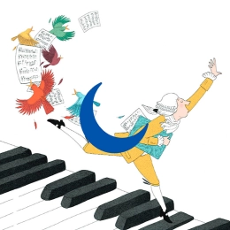 Monsieur Mozart où le cadeau de étoiles