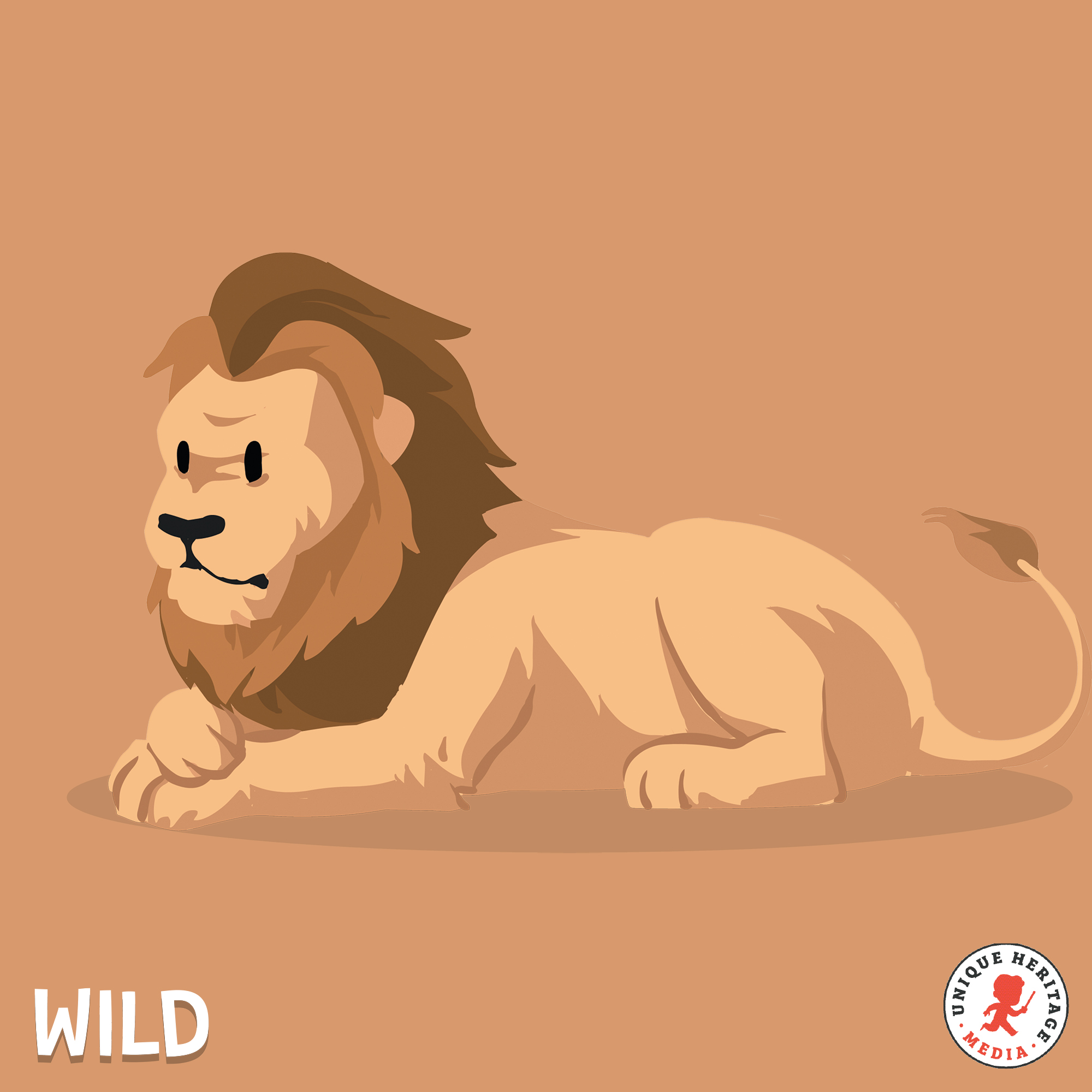 Le lion, redoutable et paresseux