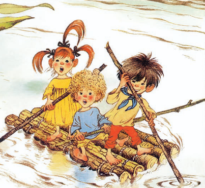Les Turlutins et la rivière