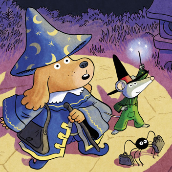 La souris sorcière et le Magichien d'Os